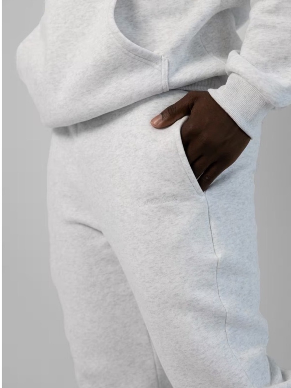 Comfrt Signature Sweatpants – Light Heather Grey – Size Medium (Unisex) - Picture 2 of 14